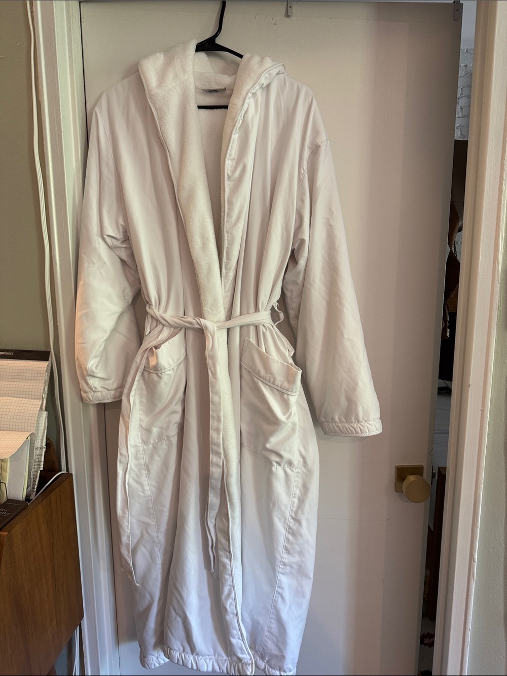 Edition Hotel White Bathrobe with Belt